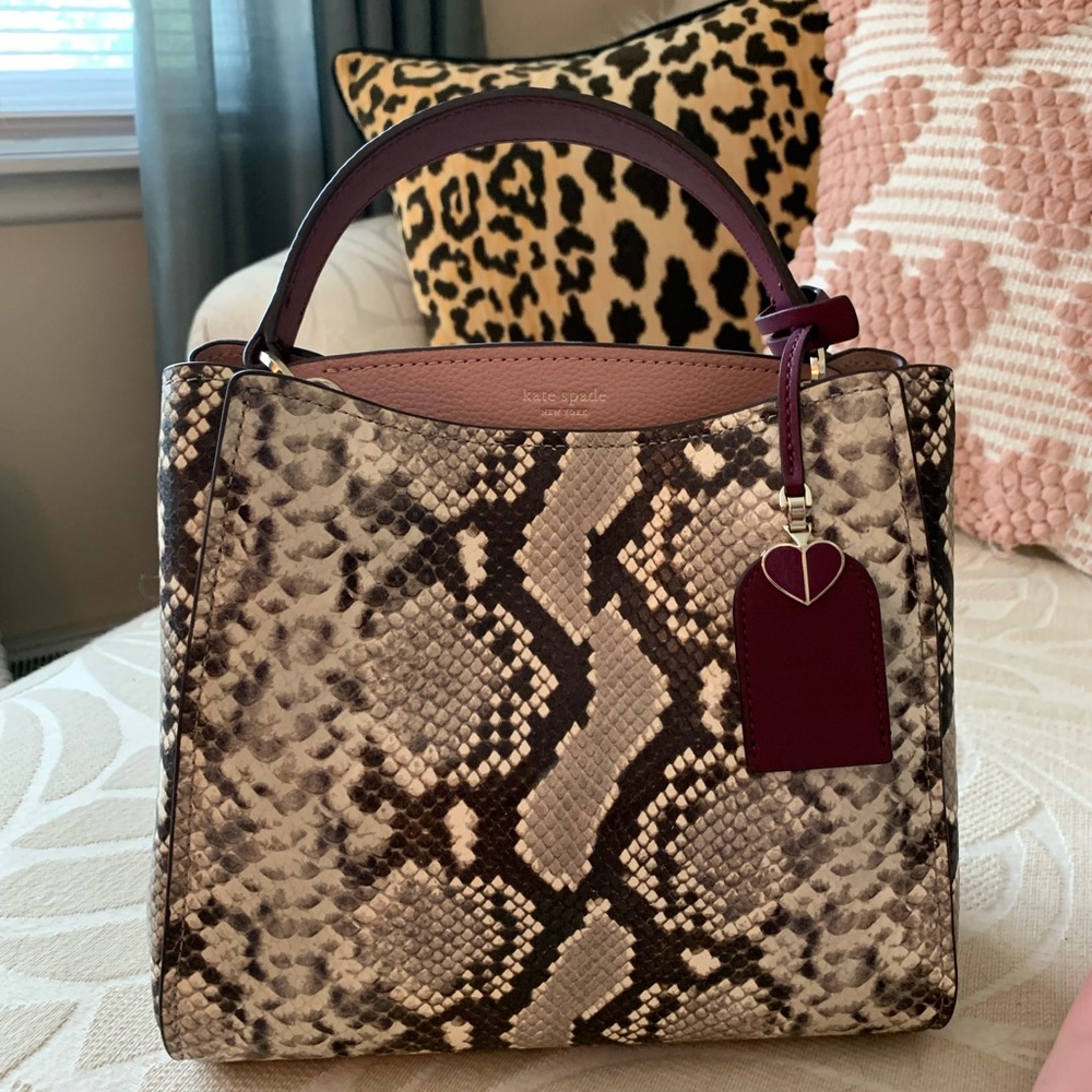 Kate Spade small Snakeskin satchel